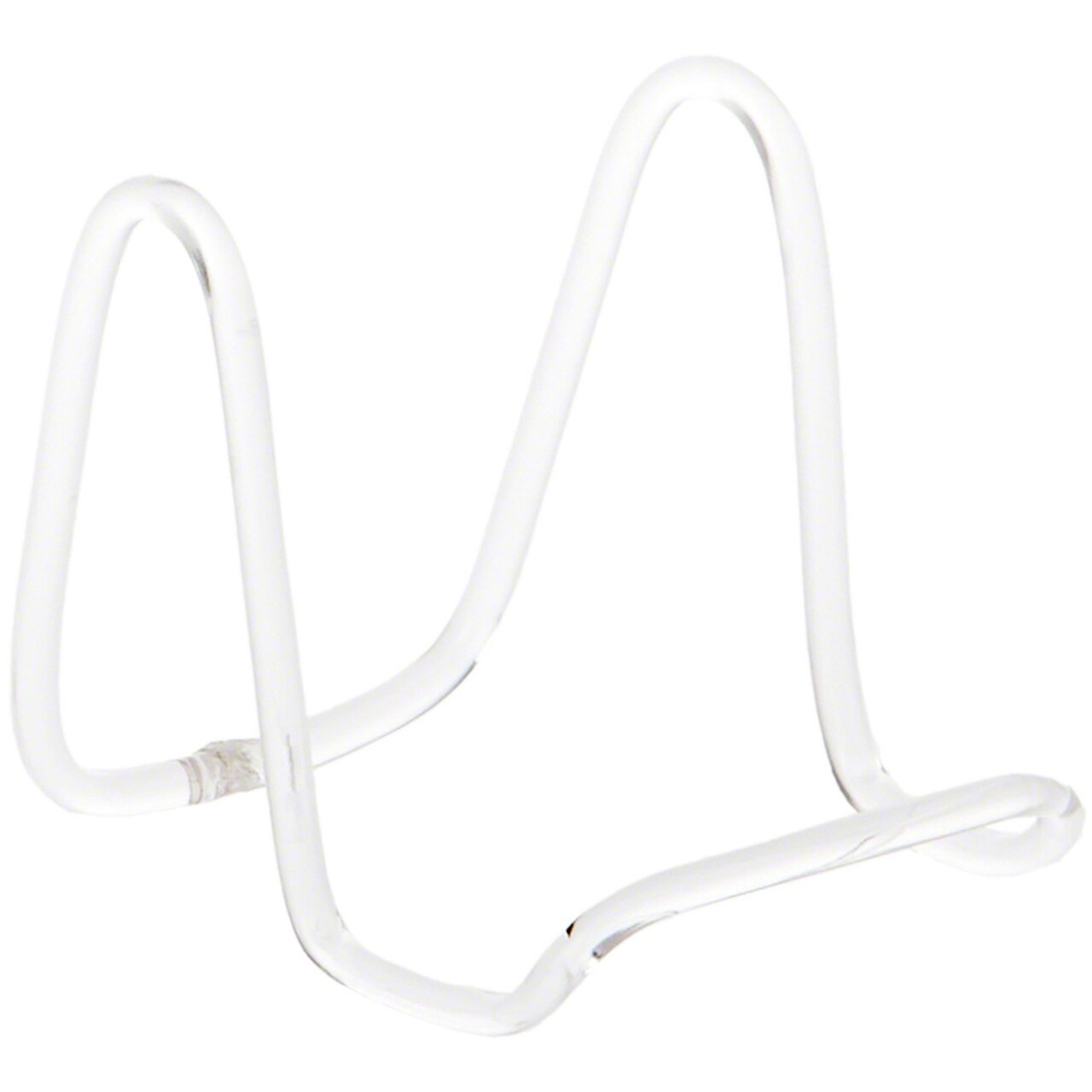 Plymor Clear Acrylic Rod-Style Display Easel, 3" H x 2.75" W x 3.5" D